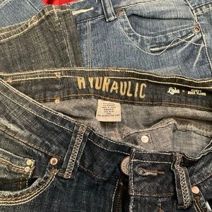 Jeans Hydraulic and p&p jeans 9/10 long